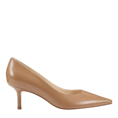 Alola Pump - Medium Natural Leather