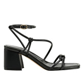 Gurion Block Heel Sandal - Black