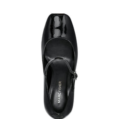 Charin Block Heel Mary Jane - Black Patent