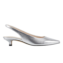 Posey Slingback Pump - Silver