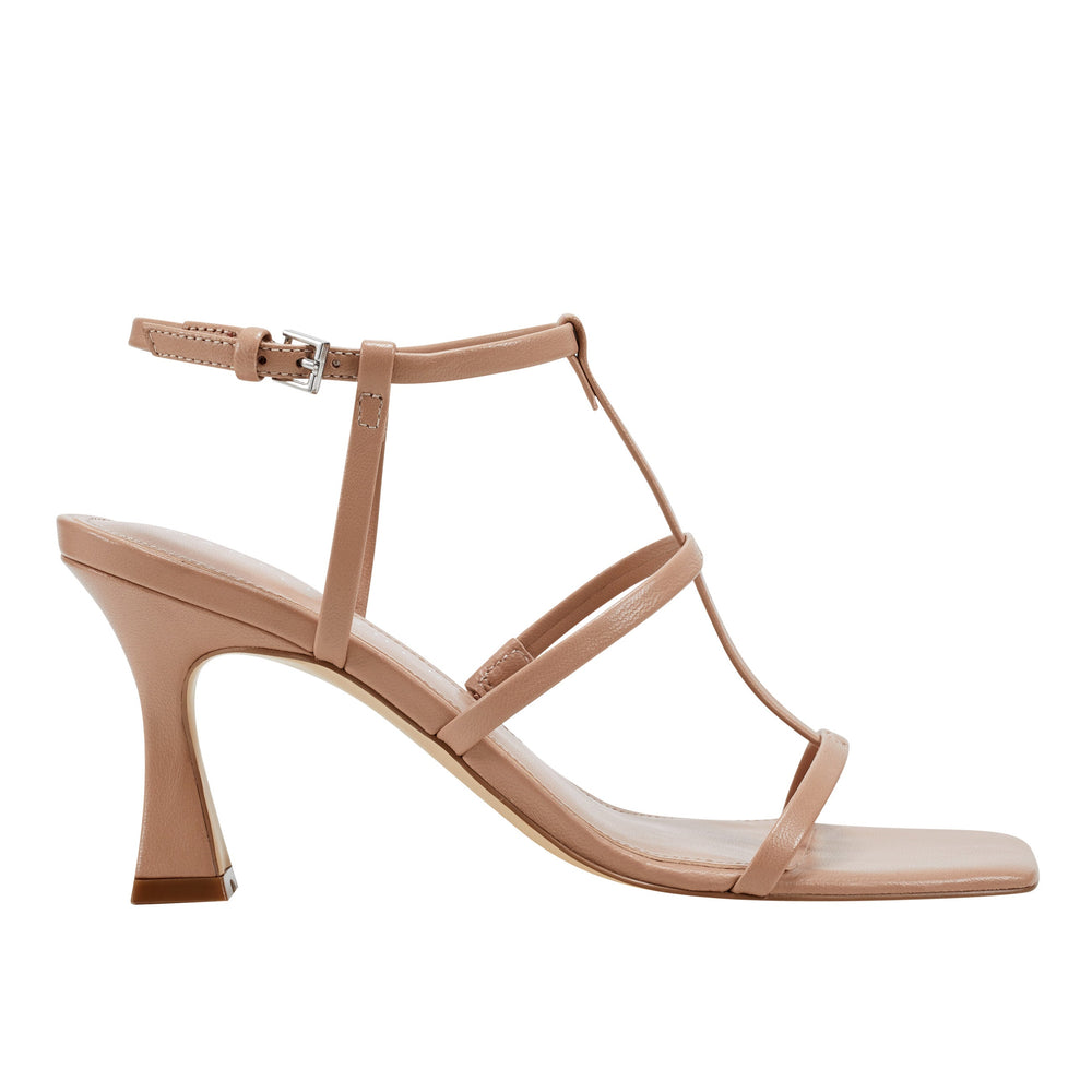 Dennie Strappy Dress Sandal - Natural Leather