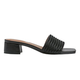 Casala Block Heel Sandal - Black