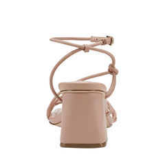 Meggiane Block Heel Sandal - Light Natural