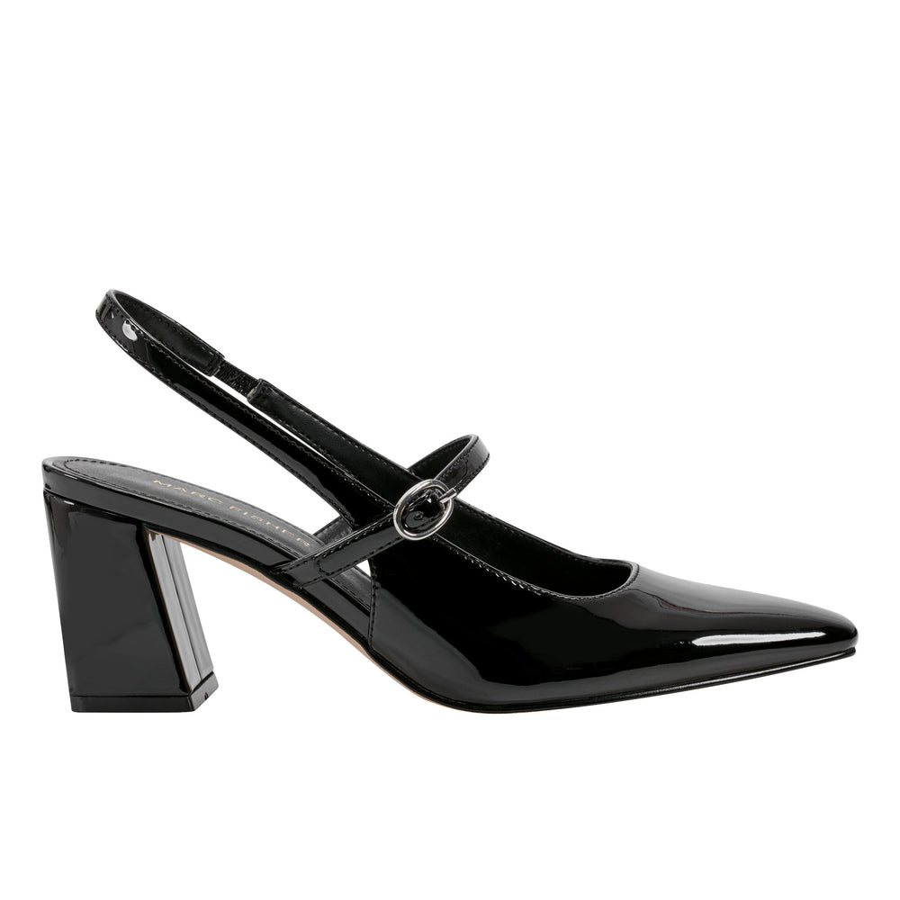 Lanai Slingback Pump - Black Patent