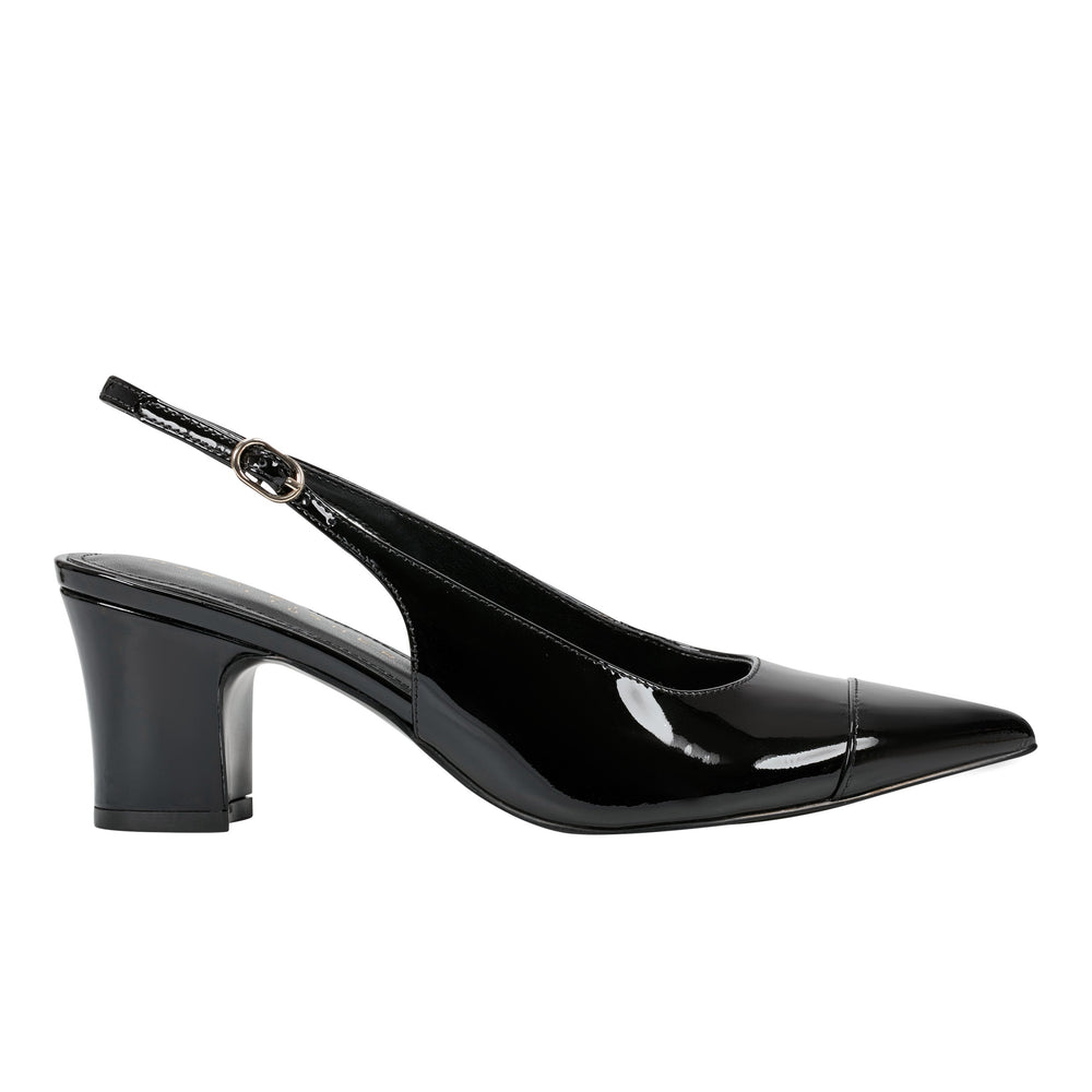 Blakeley Slingback Pump - Black Patent Leather
