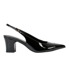 Blakeley Slingback Pump - Black Patent Leather