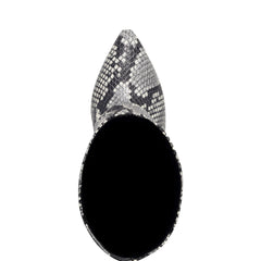 Lalita Foldover Dress Boot - Snake Print
