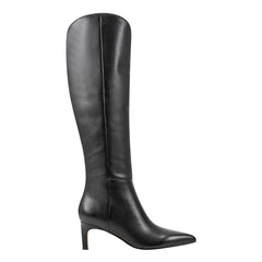 Quinnie Dress Boot - Black Leather