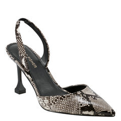 Hadya Slingback Pump - Snake Print