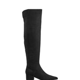 Lottie Over The Knee Boot - Black