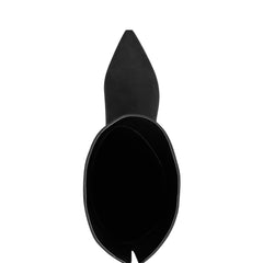 Lottie Over The Knee Boot - Black