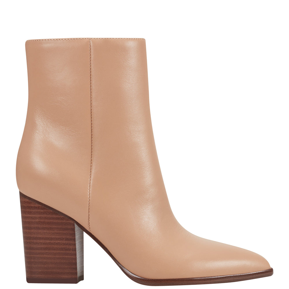 Melysa Dress Bootie - Light Natural Leather