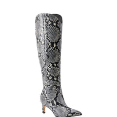 Quinnie Dress Boot - Snake Print