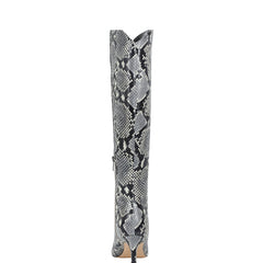 Quinnie Dress Boot - Snake Print