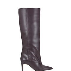 Gentle Dress Boot - Dark Red Leather