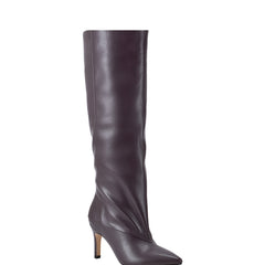 Gentle Dress Boot - Dark Red Leather