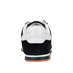 Teddy Laceup Sneaker - Navy Suede