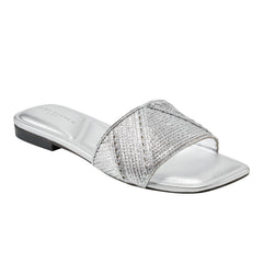 Murphy Flat Sandal - Silver