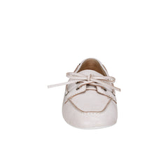 Uleena Boat Shoe In Light Natural Leather V Uleena Lna04 - Light Natural Leather