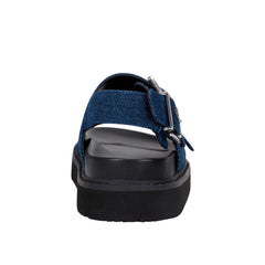 Agenda Footbed Sandal - Denim