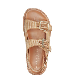 Agenda Footbed Sandal - Natural Raffia