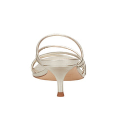 Banna Strappy Dress Sandal - Gold Leather