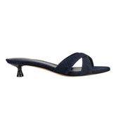 Tracey Slide Dress Sandal - Denim