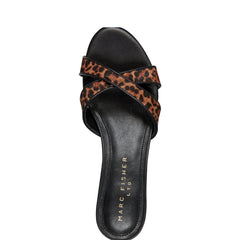 Tracey Slide Dress Sandal - Leopard