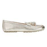 Layney Casual Tassle Loafer - Gold