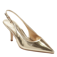 Dorie Slingback Pump - Gold Metallic