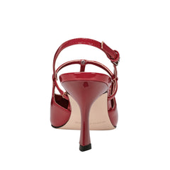 Remmi Strappy Slingback Pump - Red Patent