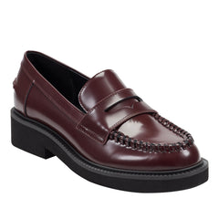 Dagman Casual Loafer - Dark Red Leather