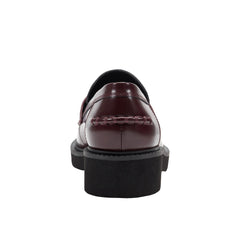 Dagman Casual Loafer - Dark Red Leather