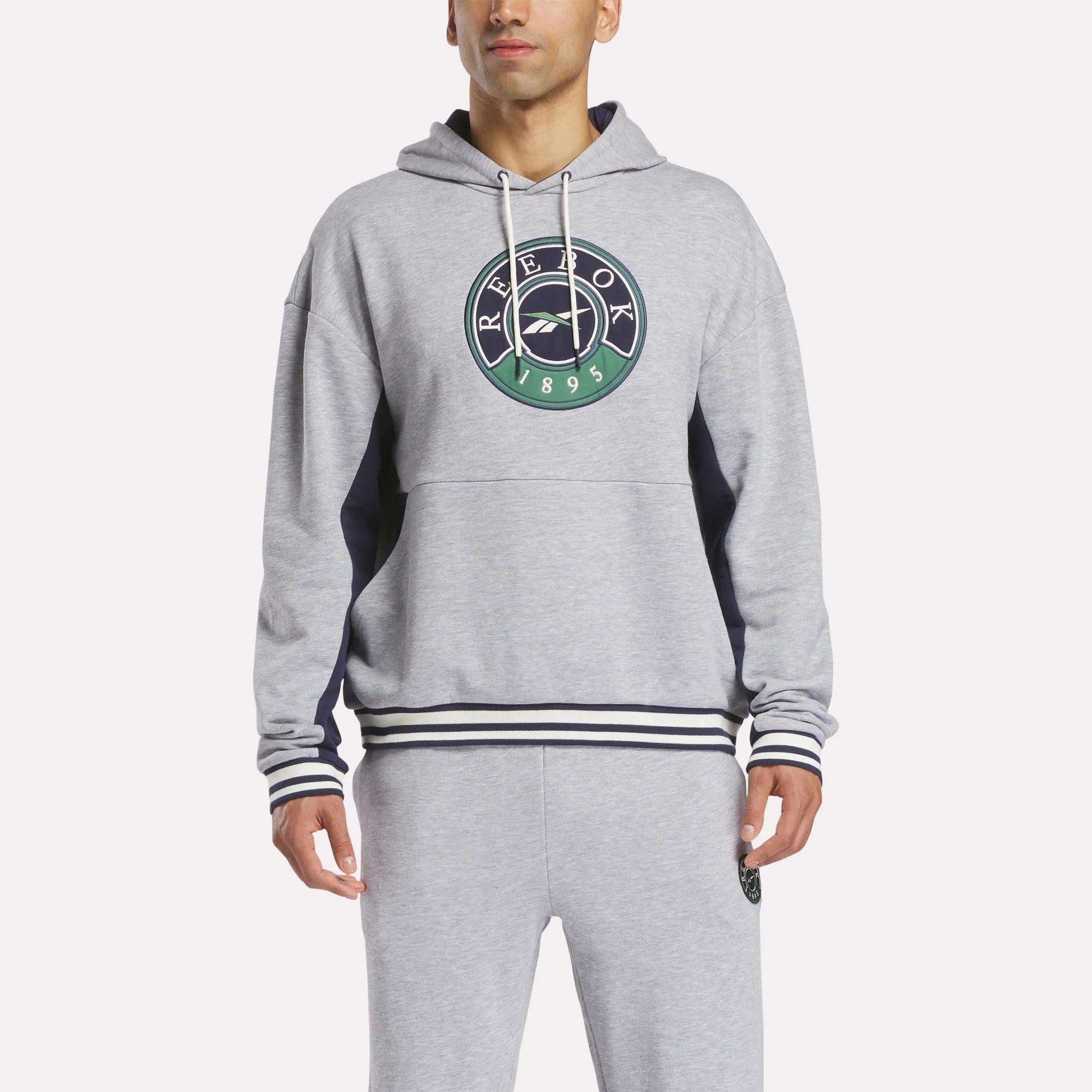 Reebok Men Men's Lawn Club French Terry Hoodie