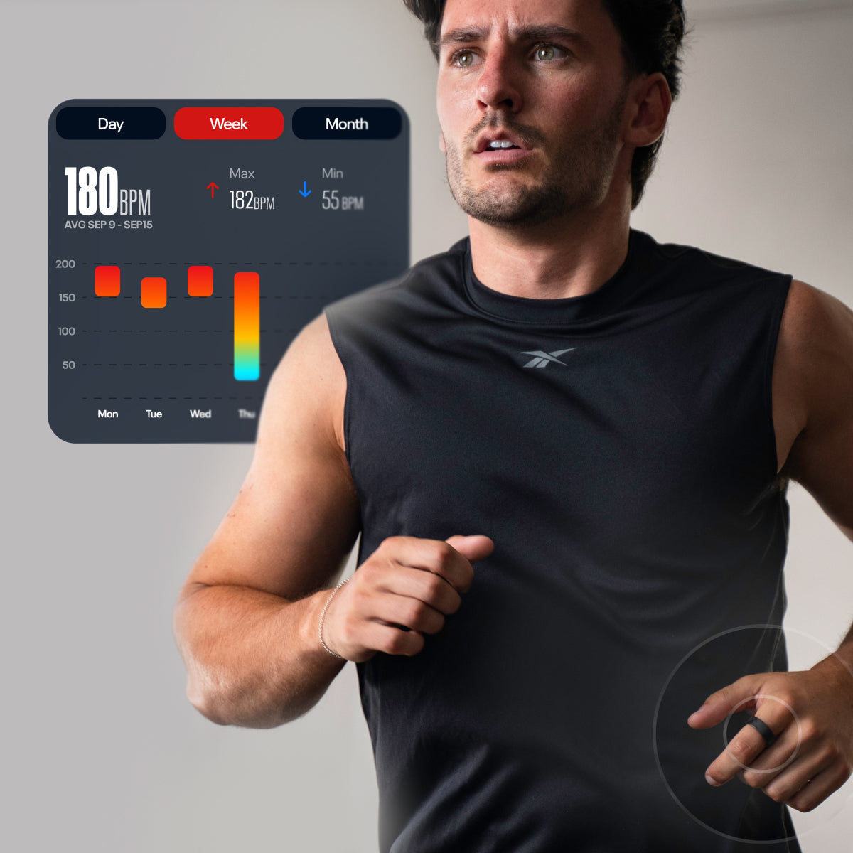 Reebok Men Reebok Smart Ring