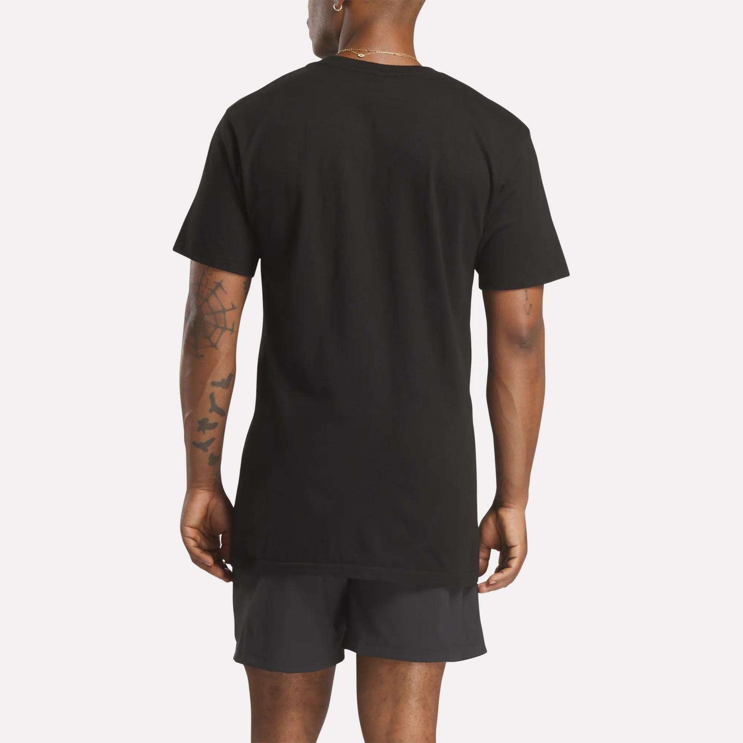 Reebok Men Men's Stacked Vector Graphic T-Shirt