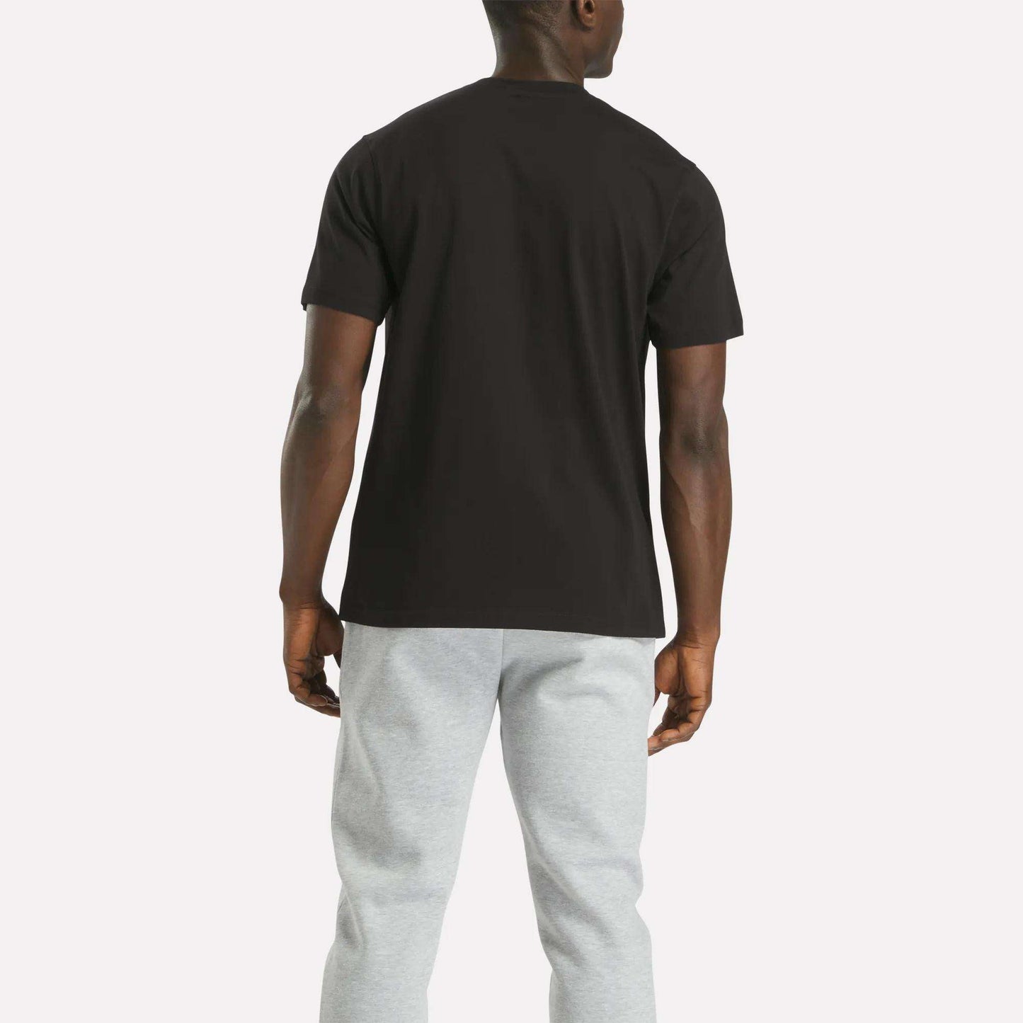 Reebok Men Men's Big Logo Crewneck Short Sleeve Tee