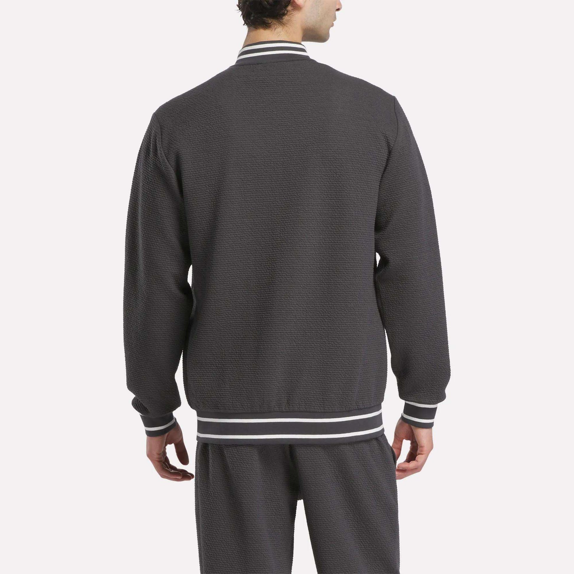Reebok Men Club Sport Textured Jacket