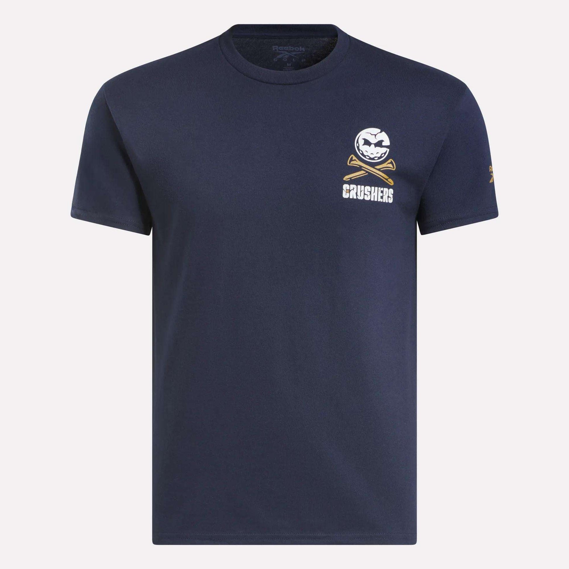 Reebok Men Men's Crushers Stacked Logo Tee