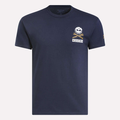 Reebok Men Men's Crushers Stacked Logo Tee