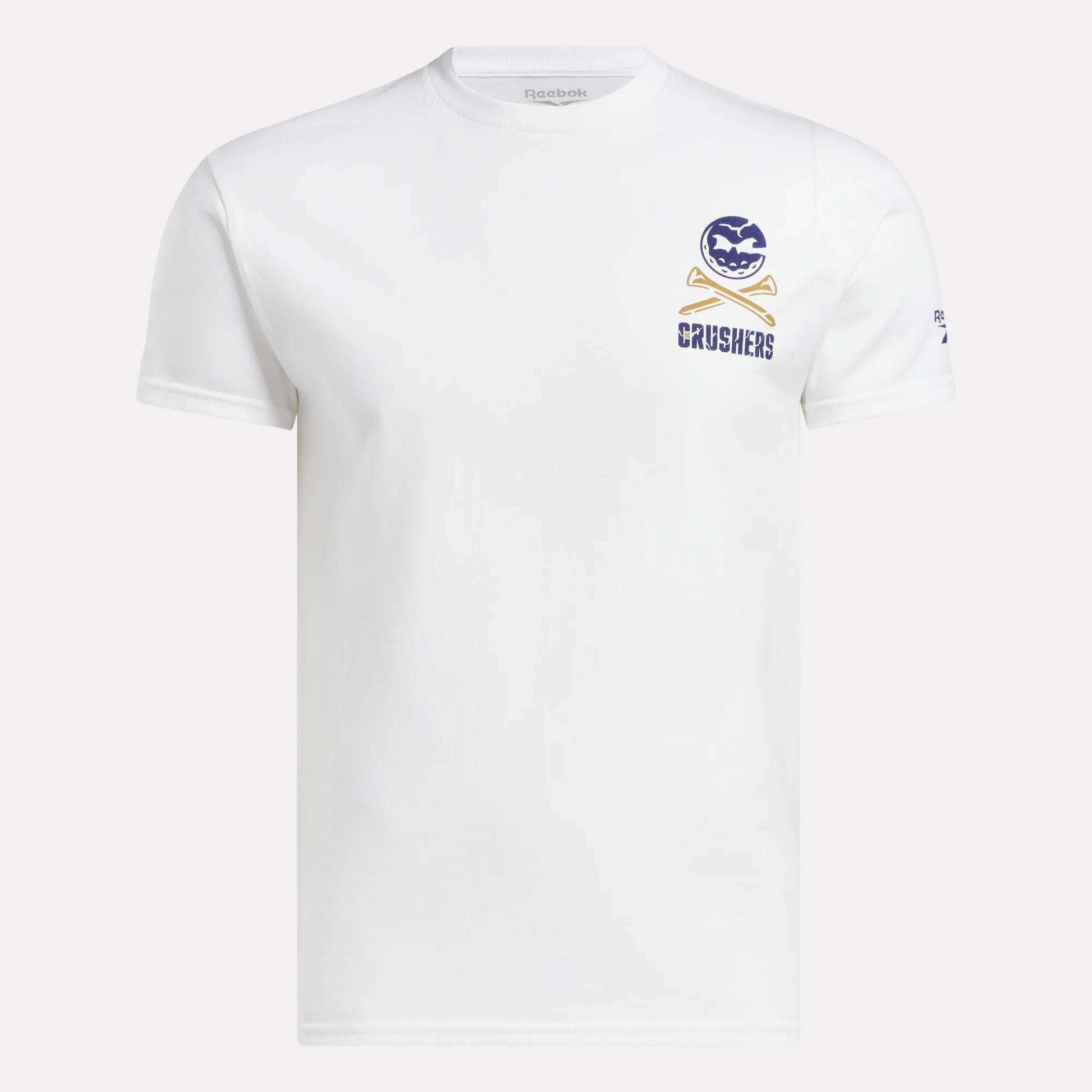 Reebok Men Men's Crushers Stacked Logo Tee