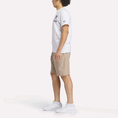 Reebok Men Men's Crushers Stacked Logo Tee