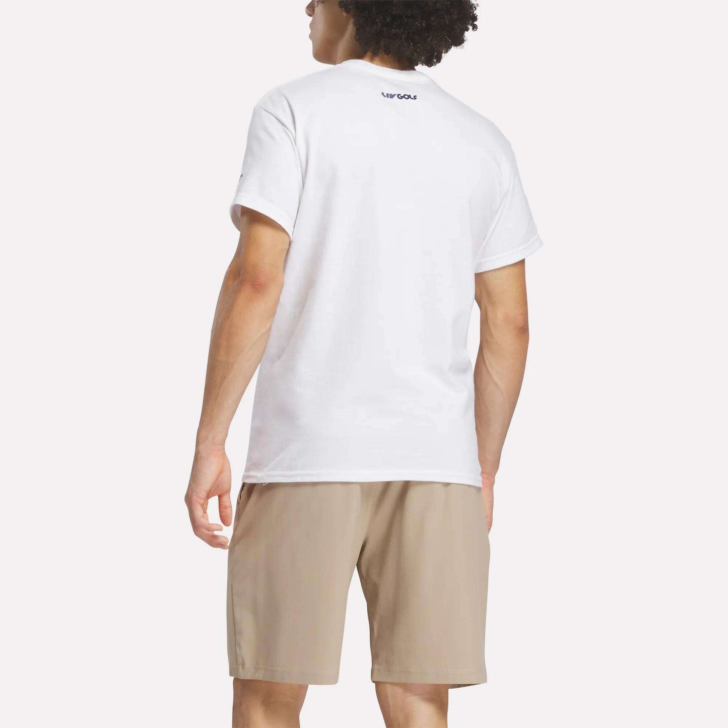 Reebok Men Men's Crushers Stacked Logo Tee
