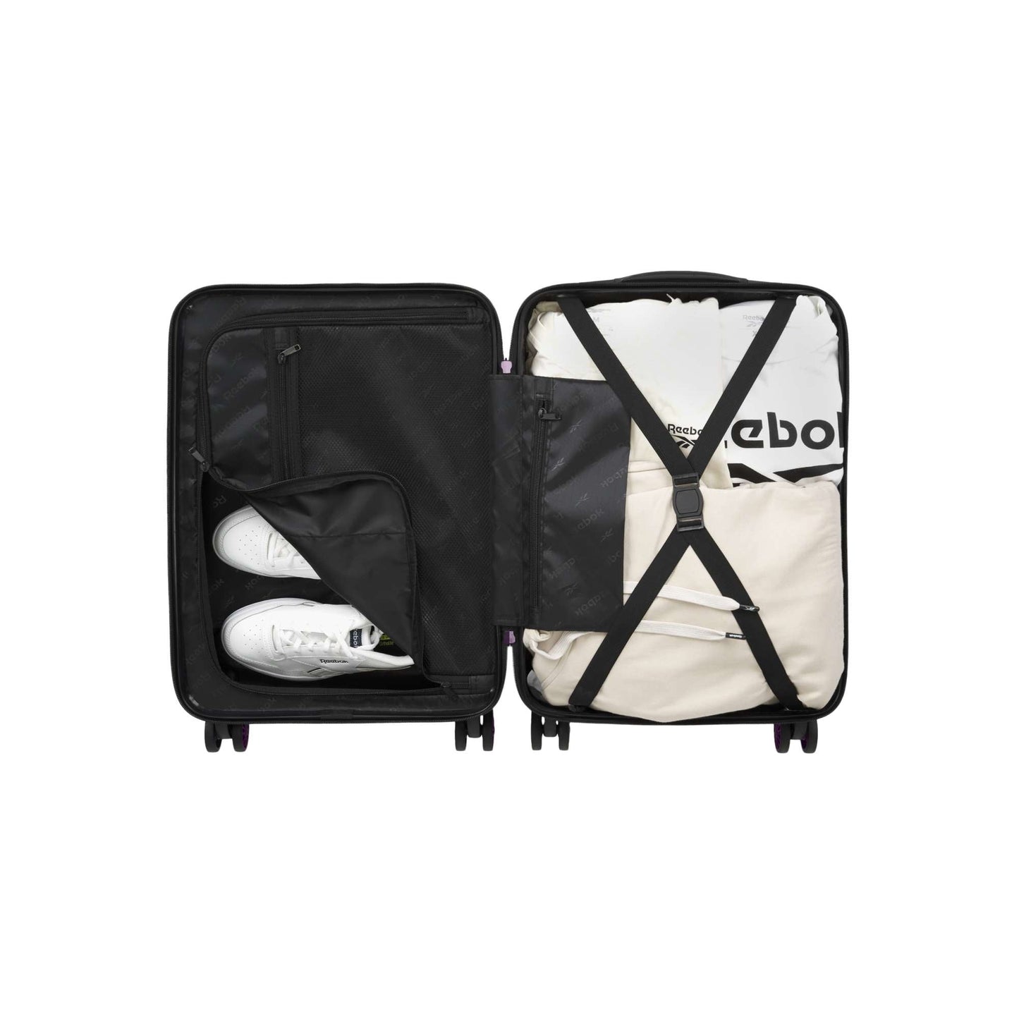 Reebok Men Captain 2 Piece Luggage Set