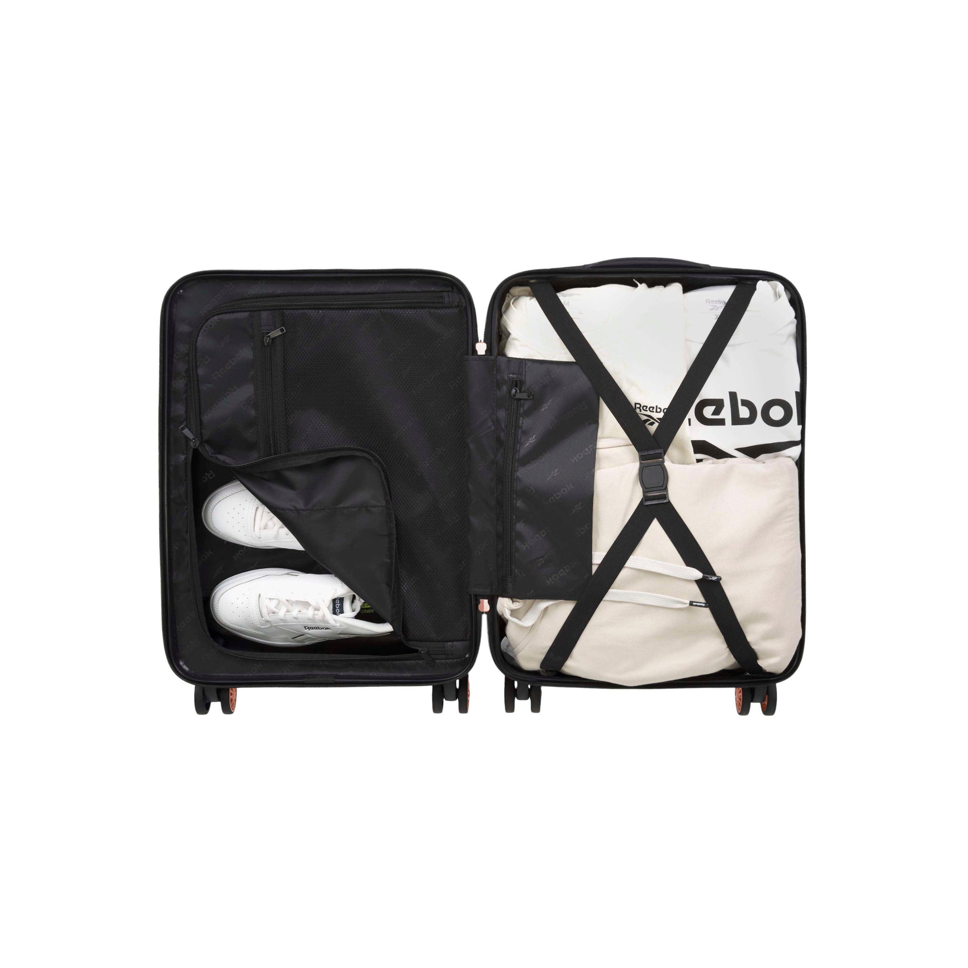 Reebok Men Captain 2 Piece Luggage Set