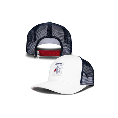 Reebok Men Woven Patch Vector Trucker Cap