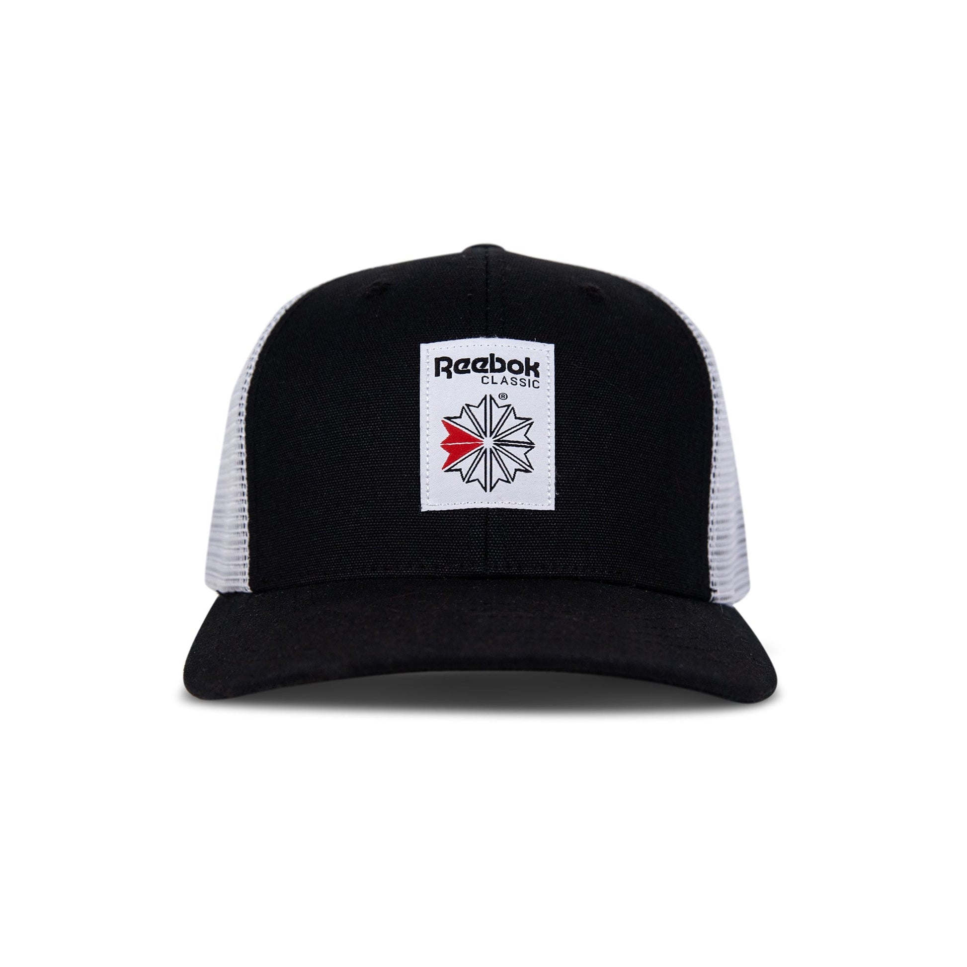 Reebok Men Woven Patch Vector Trucker Cap