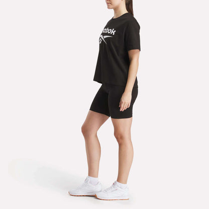 Reebok Women Women's Small Logo Cycle Shorts