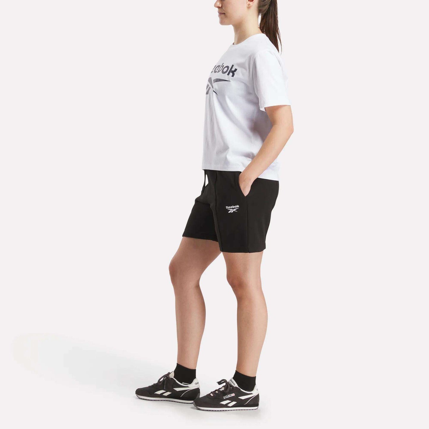 Reebok Women Women's Pintuck Long Shorts