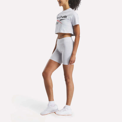 Reebok Women Women's Small Logo Cycle Shorts